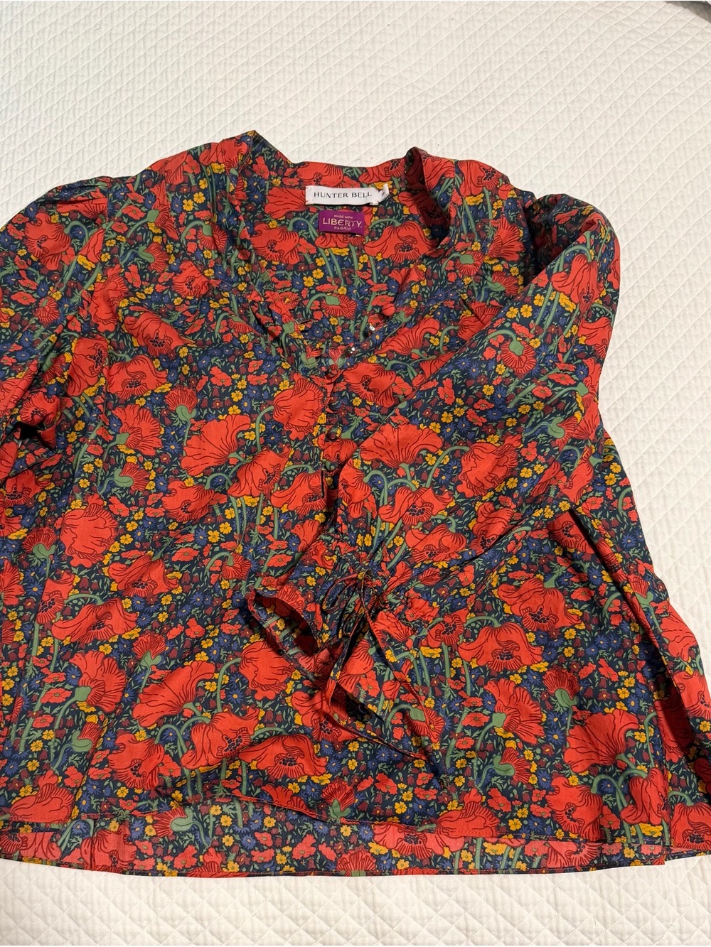 HUNTER BELL Rory Blouse Liberty Fabric - Picture 7 of 7